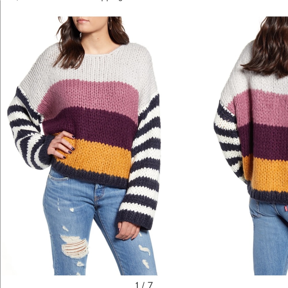 Blanknyc oversized sweater xs